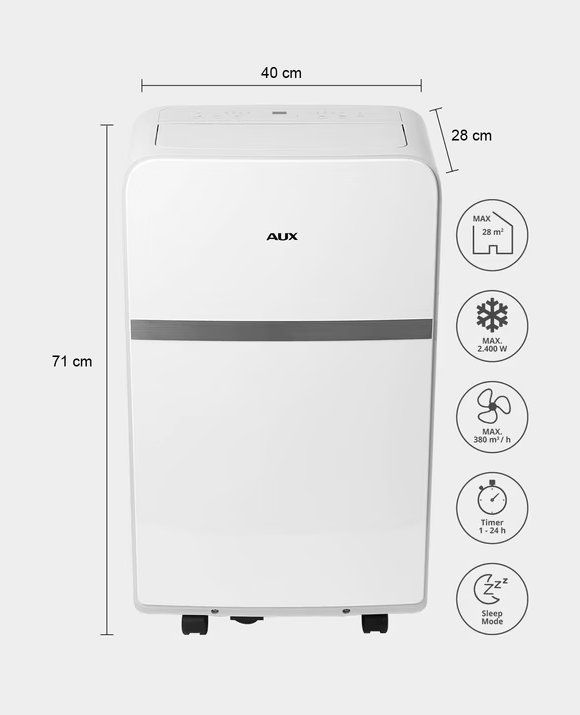 Klimageräte: AUX ECO Klimagerät (mobile Anlage) – Neu (gemäss Beschreibung) aus Waltenschwil von Rcherf 3