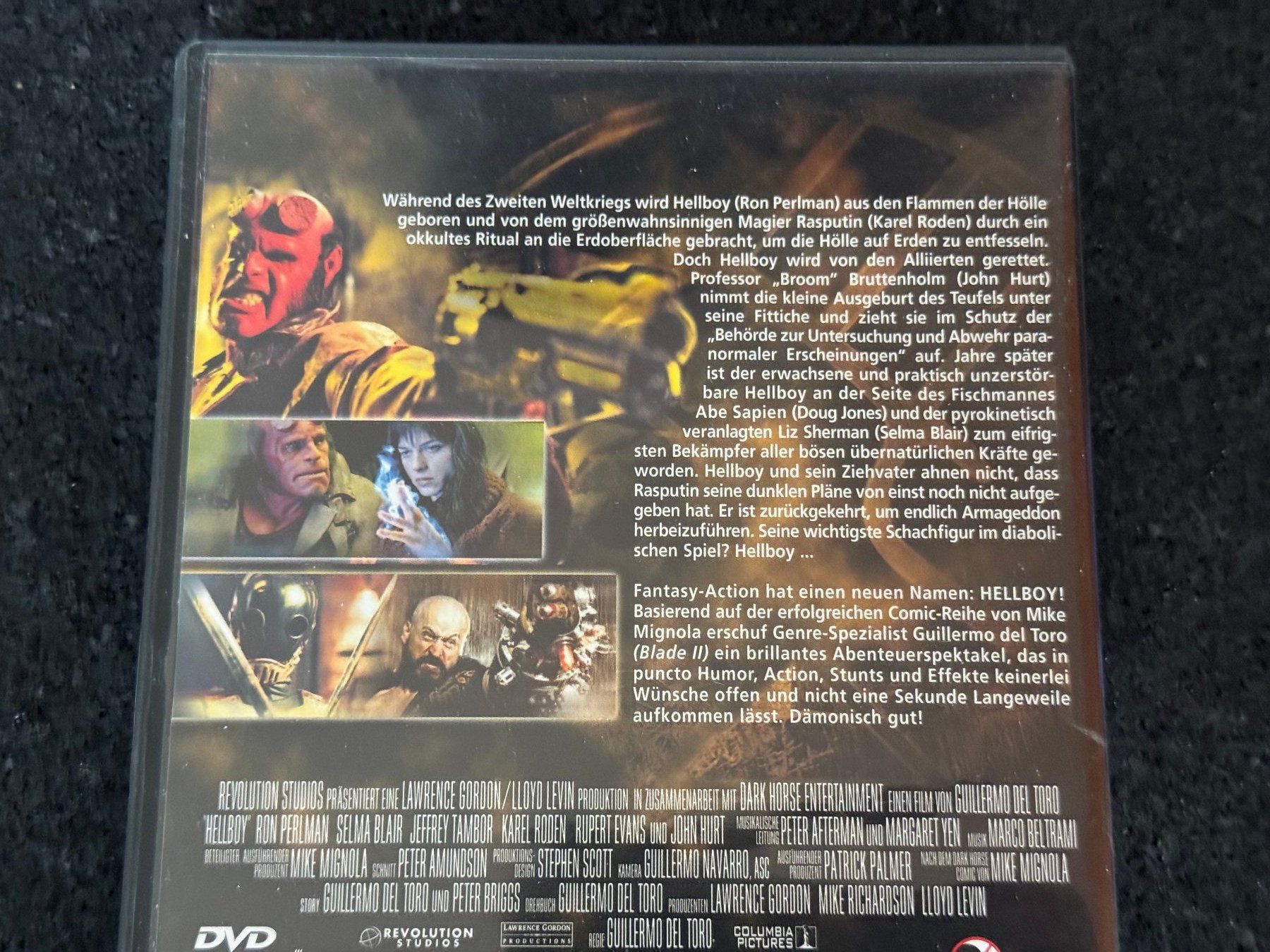 Tutti i DVDs: HELLBOY "Hier um zu beschützen" DVD EN/DE – Usato da Fribourg venduto da tschjoly 2