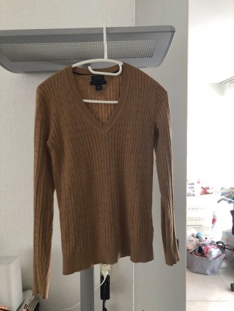 Tommy Hilfiger Pullover Pima Baumwolle braun Grösse S