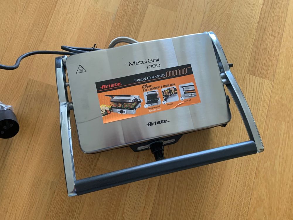 Grill und Sandwich Toaster Ariete Metal 1200 Watt Kaufen auf Ricardo