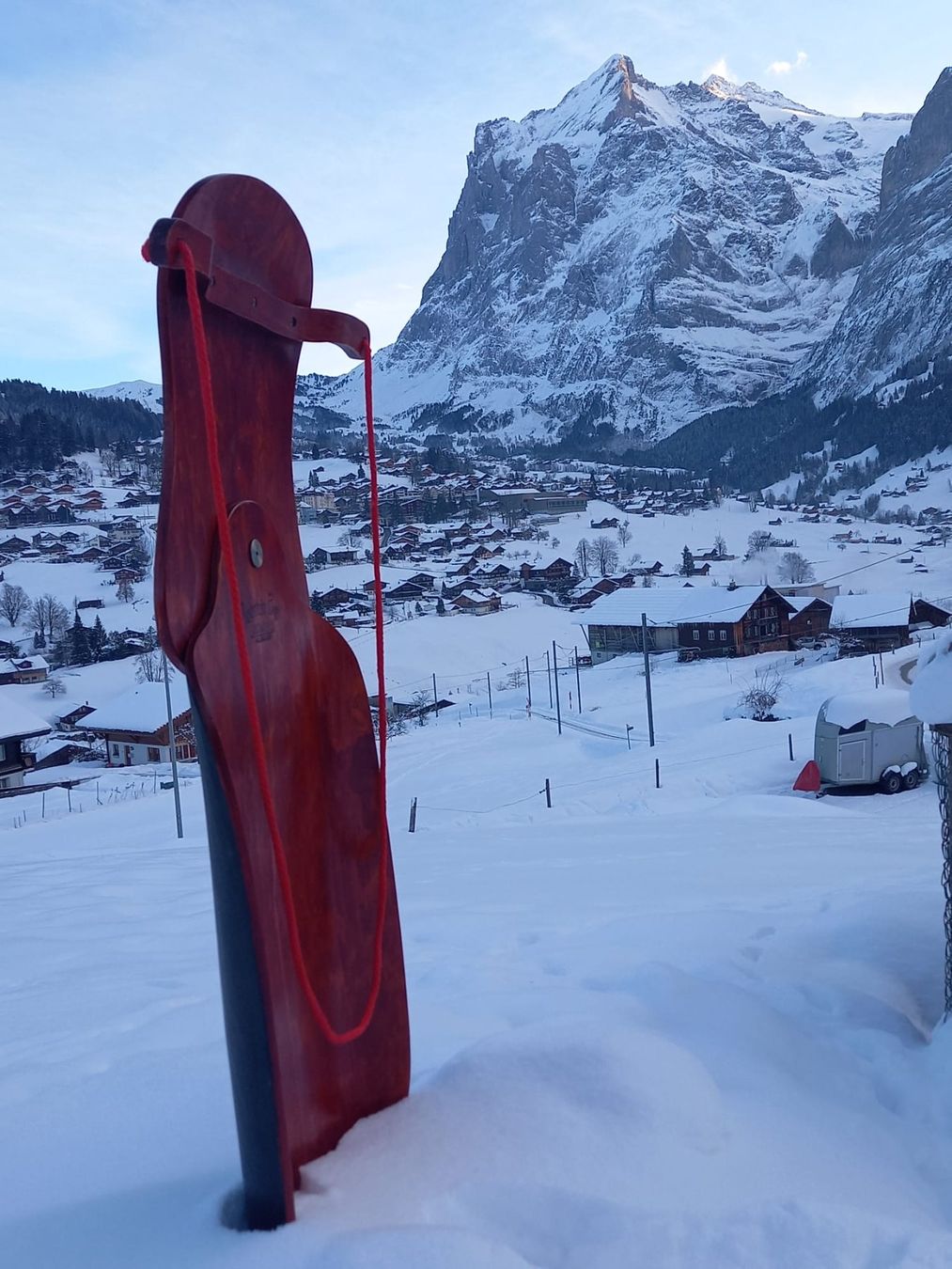 Slitta: Mountain Boy Slalom Sled Rennschlitten – Nuovo e nell'imballaggio originale da Gwatt (Thun) venduto da umwelt-brocki 3