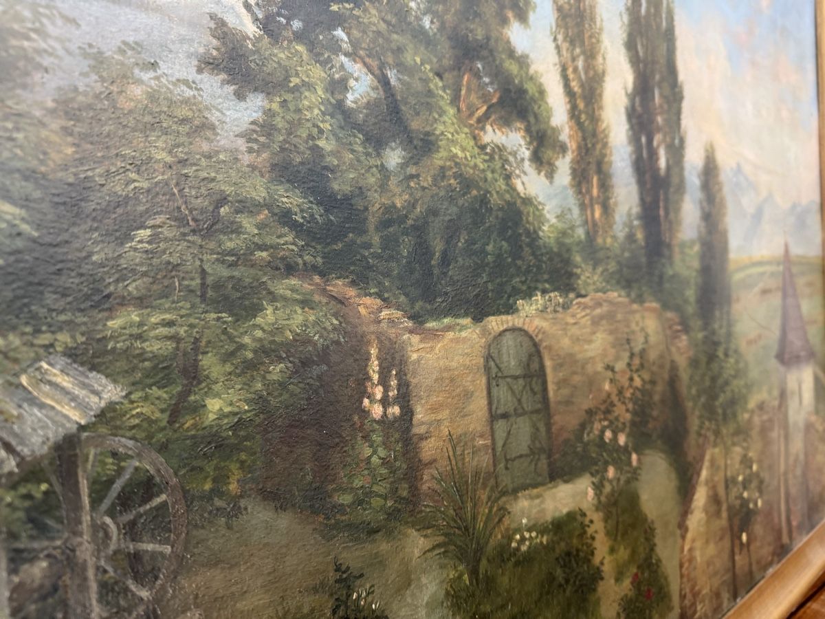 Dipinti: Ölgemälde Mathilde Berner-Roth, 101cm x 70cm – Usato da Bern venduto da tetraodonnie 2