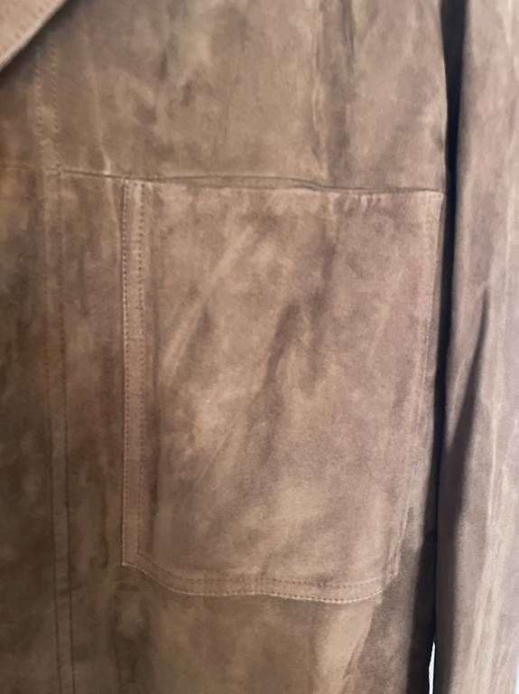 Giacche: Tods Suede Leather Jacket  Brown  Ribbed Collar – Usato da Ponte Tresa venduto da coc_nnf5 1