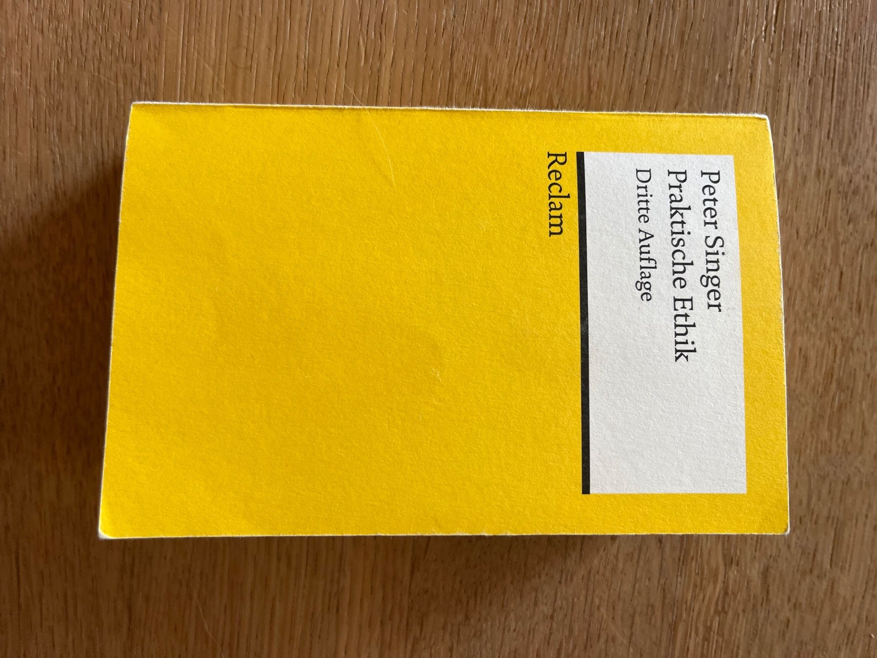 Libri: Peter Singer - Praktische Ethik - Dritte Auflage – Usato da Laupen BE venduto da lee_ym6v