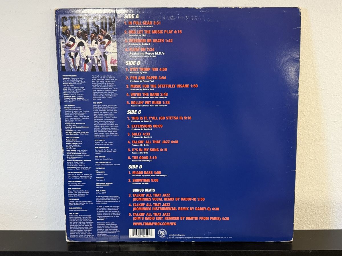 Dischi in vinile: Stetsasonic - In Full Gear / US 2001 2XLP – Usato da Delémont venduto da Studio_du_soleil 1