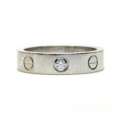 Cartier Anelli: CARTIER LOVE RING WEISSGOLD DIAMANT – Usato da Bottighofen venduto da menschenfamilie