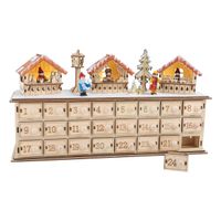 Adventskalender -Weihnachtsbasar mit LED