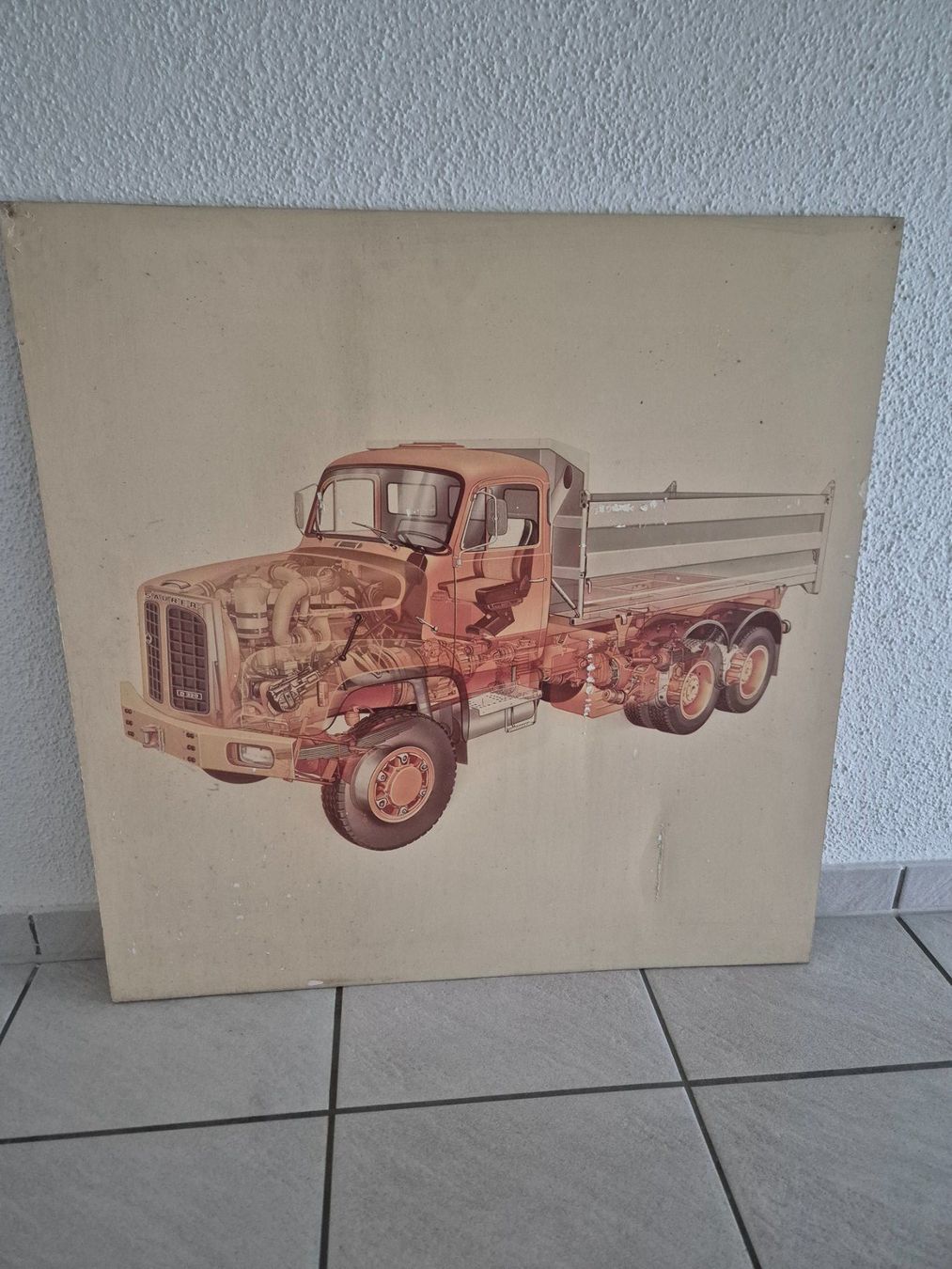 Foto & Immagini: Bild Saurer Lastwagen D330 N – Usato da Berg SG venduto da Bolle01