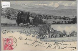 Gruss aus Arni AG - Handlung Rüttimann - Litho