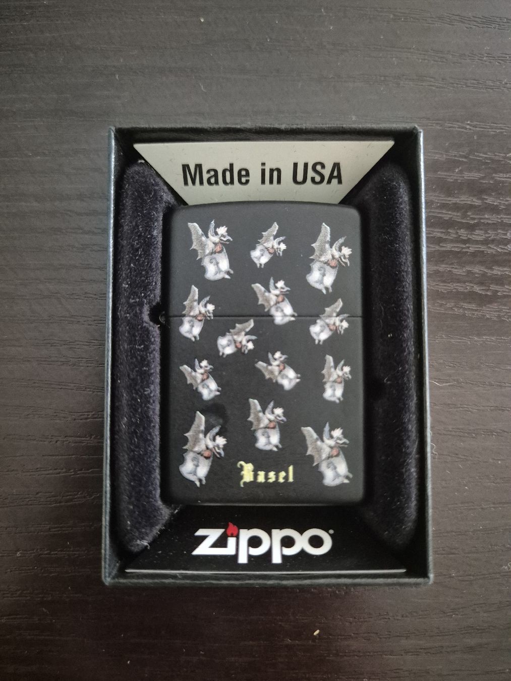 Zippo Accendini: Zippo Feuerzeug Basel Design, Limitierte Edition 27/50 – Usato da Binningen venduto da rom_9ls7