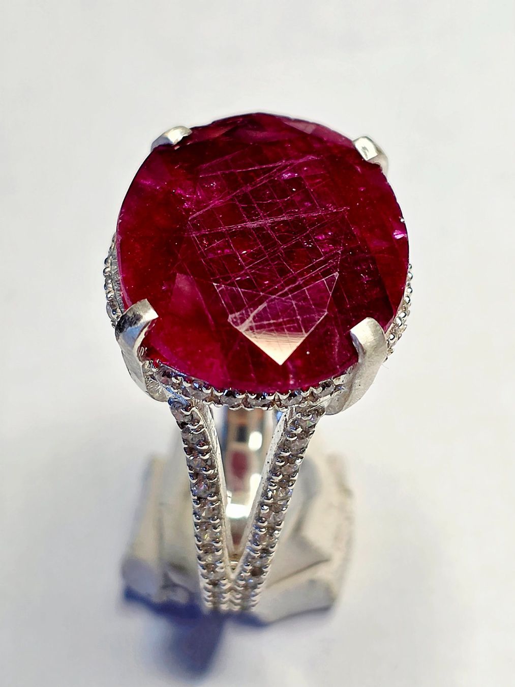 Anelli: Rubin Fingerring – Nuovo (secondo la descrizione) da Zürich venduto da Benedikt21 7