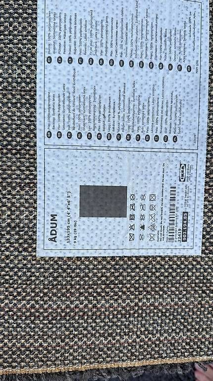 Tapis: Teppich grau Ikea – D'occasion à Niederwangen BE par jan_p2tb 1