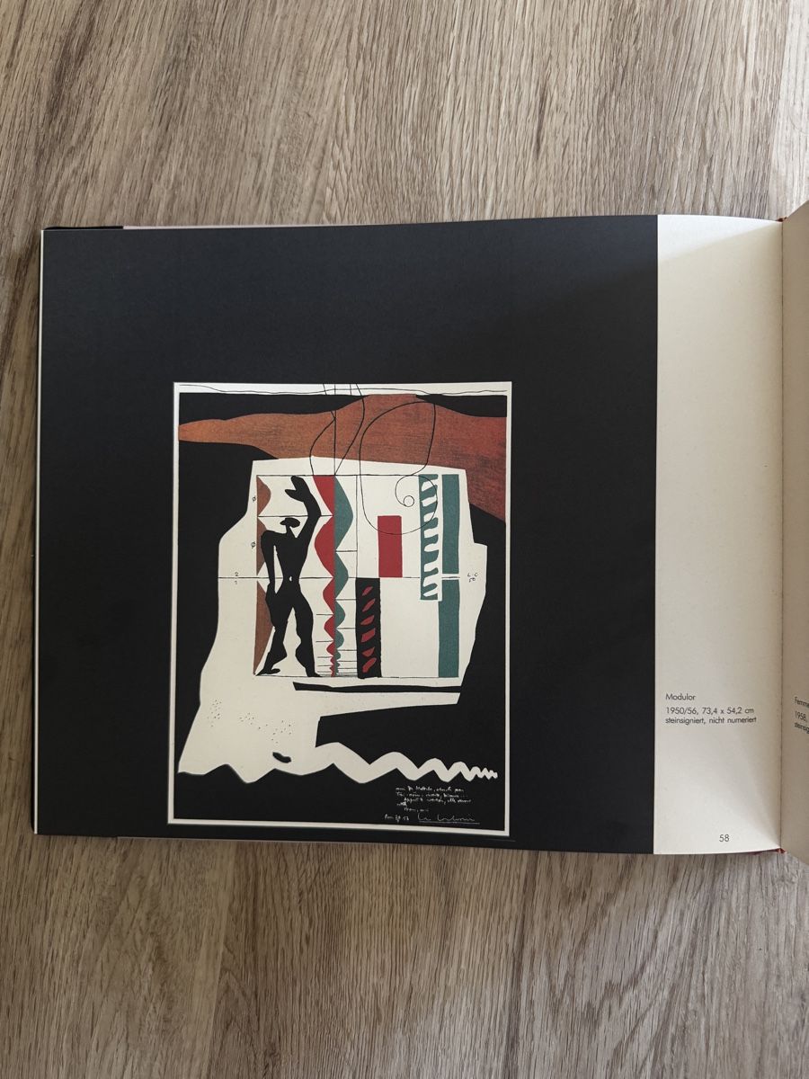 Grafiken & Lithographien: Original Le Corbusier - Modulor 1956 – Gebraucht aus Zürich von WKND93 5