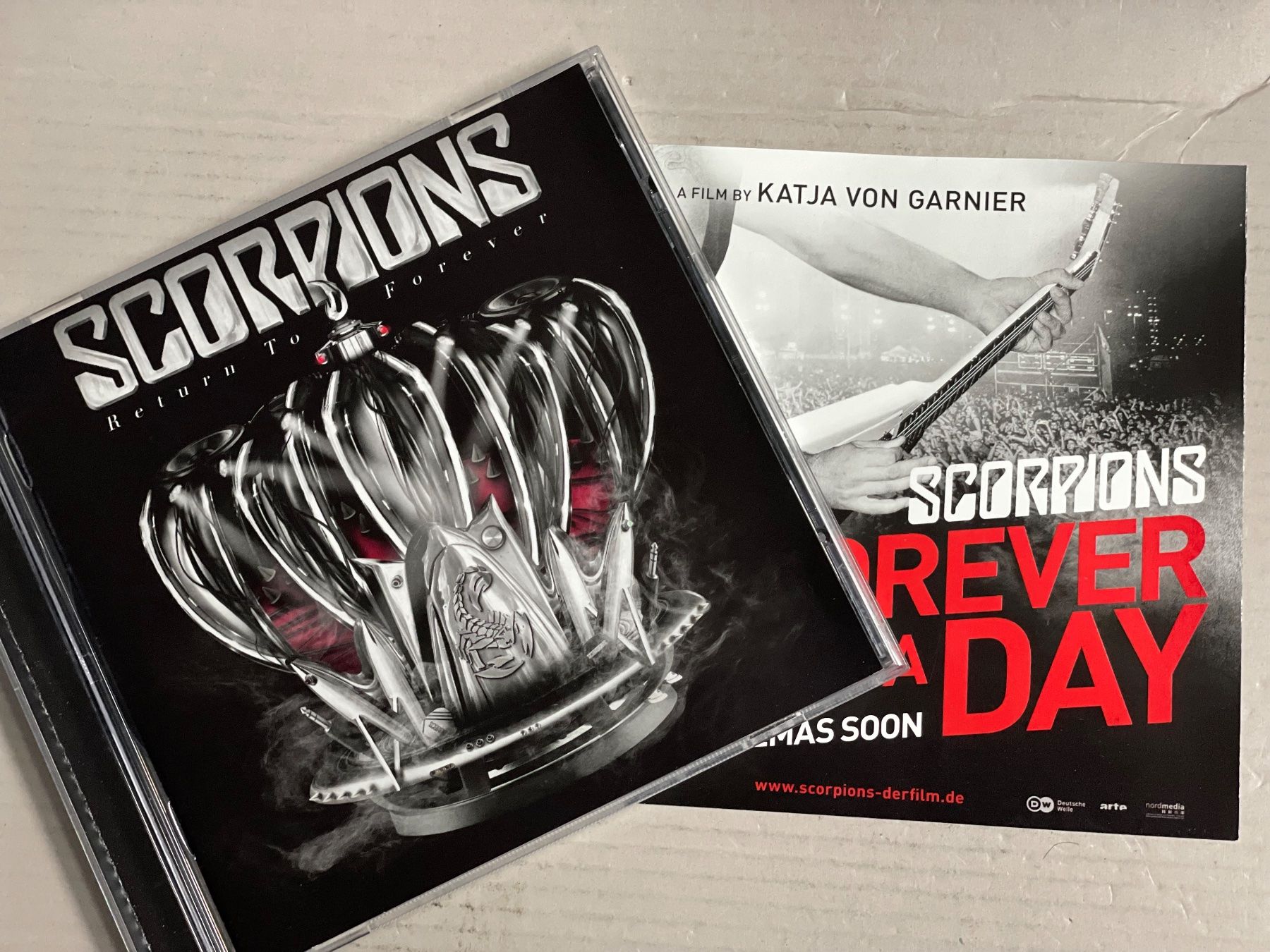 CD: Scorpions-Return To Forever – Usato da Muri b. Bern venduto da AdidasCollector 4