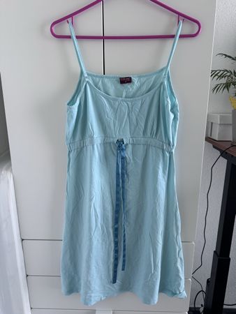 Light Blue Summer Dress & Robe Set - Size M - Great Conditio