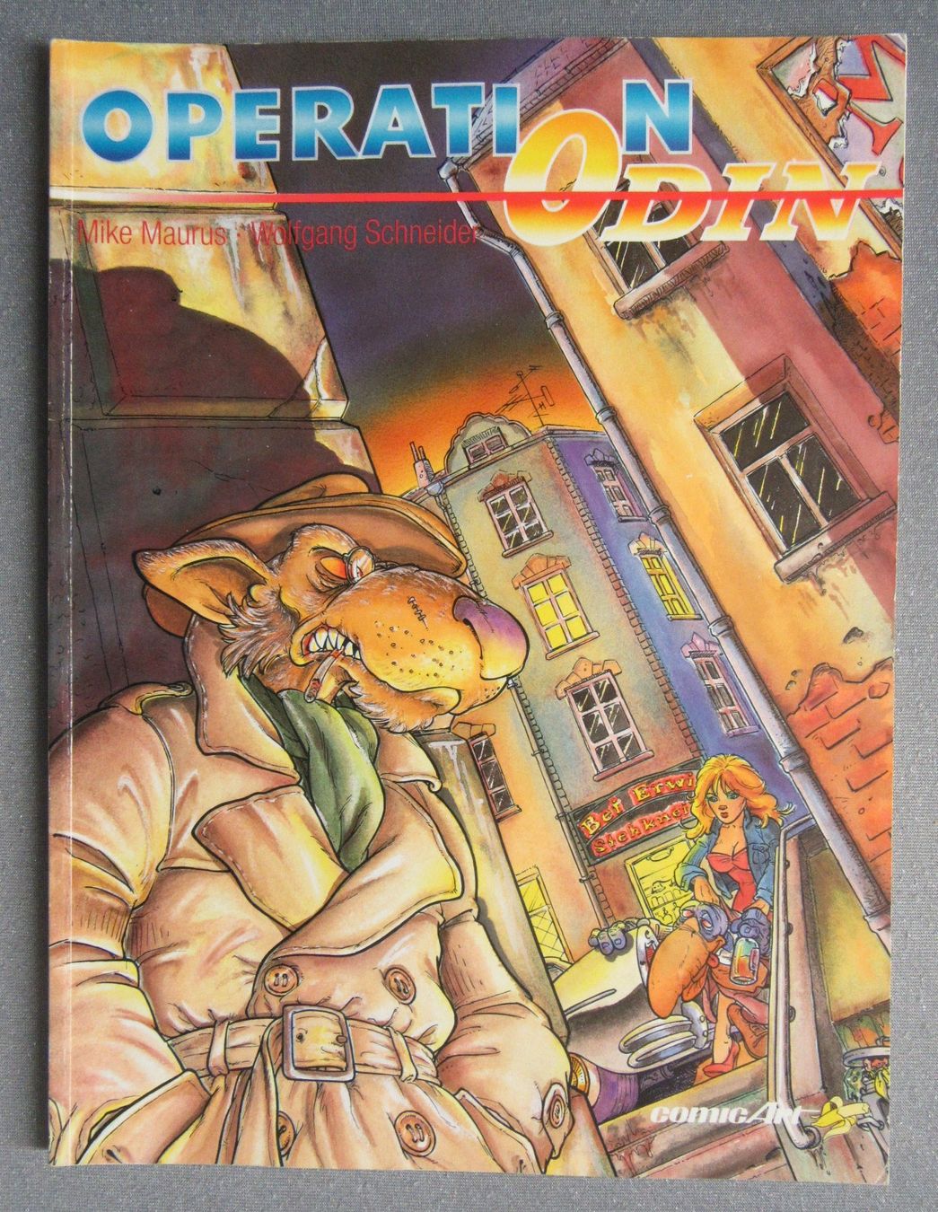 Fumetti: Operation Odin - Comic Art - Mike Maurus  Wolfgang Schneider – Usato da Auenstein venduto da Padabimbim