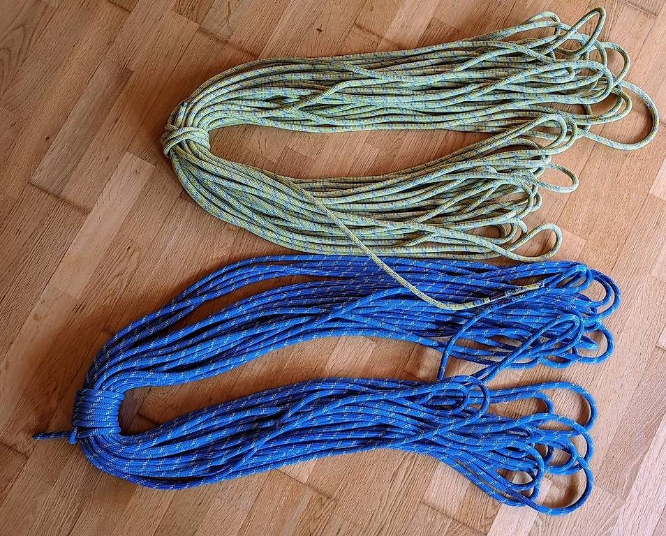 Mammut Corde: Mammut Phoenix Dry 2x50 m Halbseile 8.0 mm Gratisversand – Nuovo (secondo la descrizione) da Innertkirchen venduto da Flir