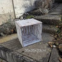 Holzkiste Shabby Chic