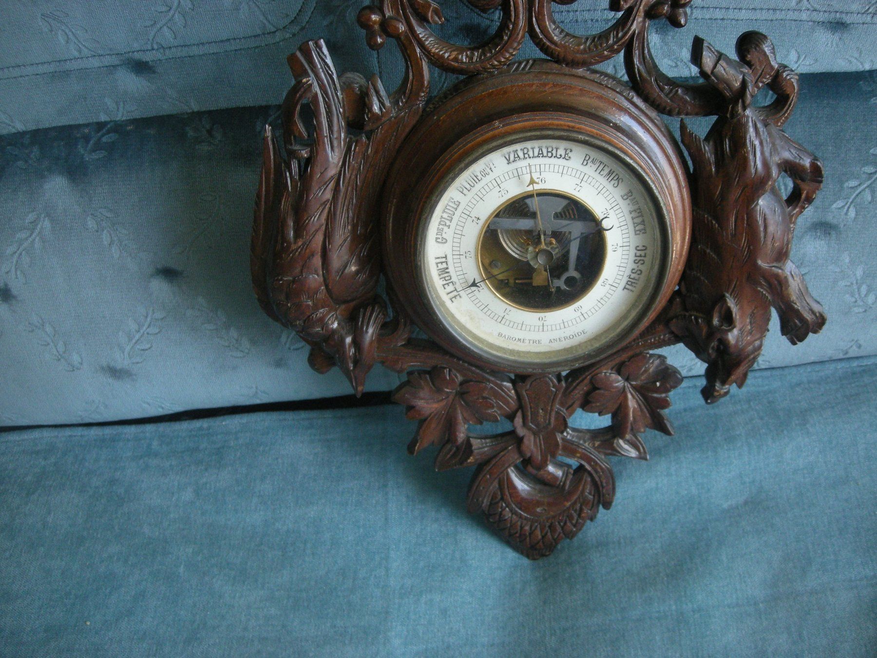 Altri elettrodomestici e apparecchi d’epoca: Antik Barometer und Thermometer Schnitzerei – Usato da Spreitenbach venduto da Sniper8952 4