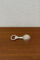 Vintage Golfball Flaschenöffner Versilberung Kapselheber