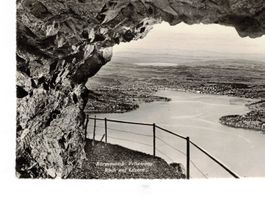 Bürgenstock Felsenweg Luzern Vierwaldstättersee 1951
