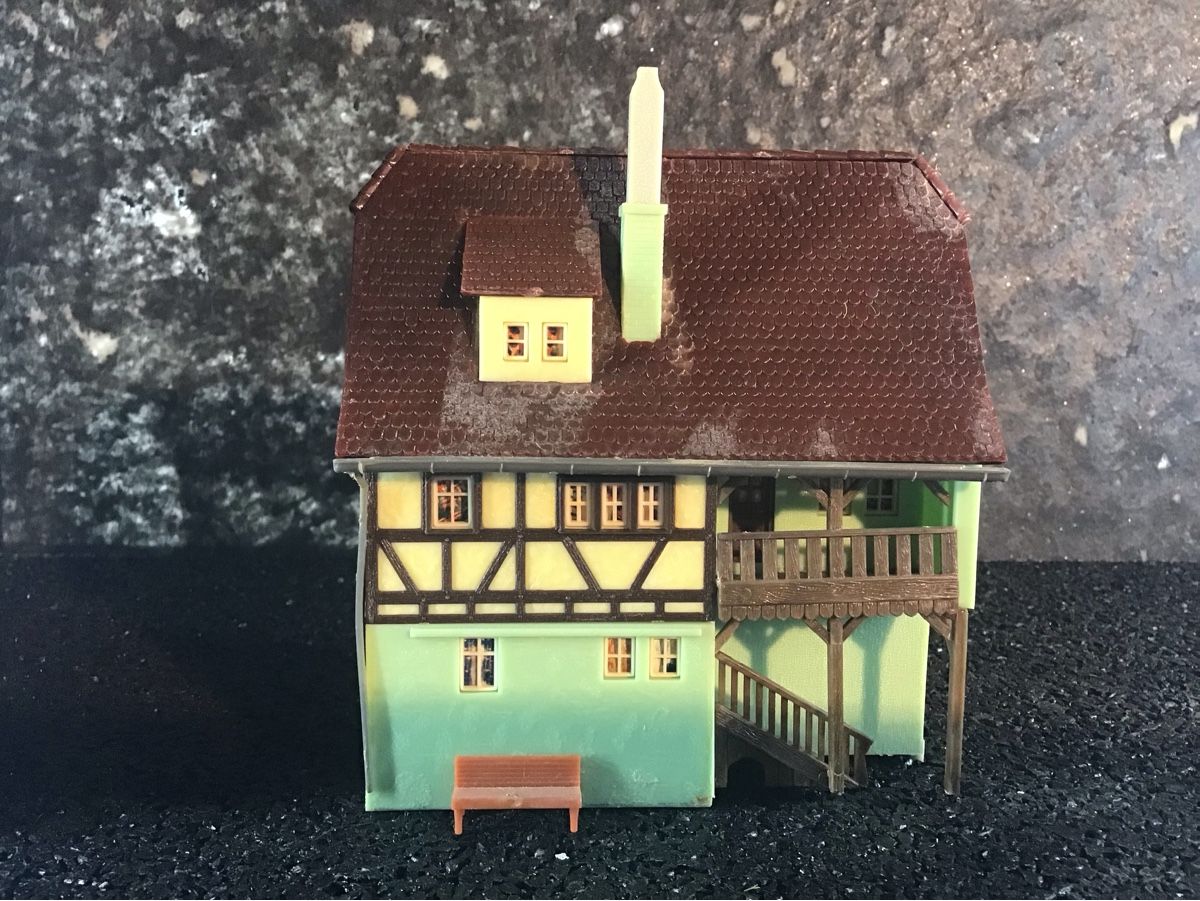 Kit di modellismo & Modellini statici: MODELL GEBÄUDEHAUS – Usato da Männedorf venduto da Spezial-Modelle