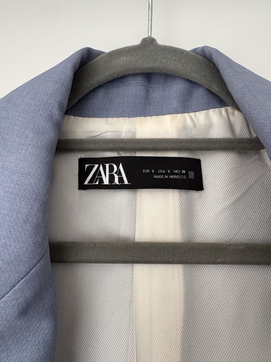 Zara Jacken: Zara Blazer in Hellblau, Gr. S  – Gebraucht aus Cham von LaBaum 5