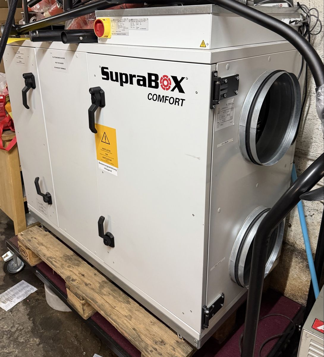 Purificatori d'aria: SupraBox COMFORT Kompaktlüftungsgeräte – Nuovo (secondo la descrizione) da Interlaken venduto da Skandalpreis