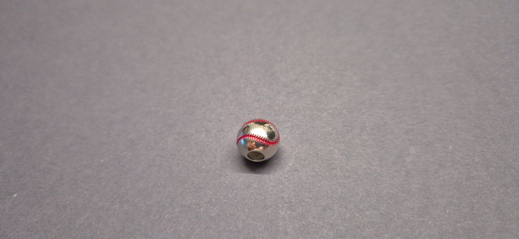 Ciondoli: Silber Charm Baseball +Garantie – Nuovo (secondo la descrizione) da Rotkreuz venduto da Carbone_Bijou-Shop 1
