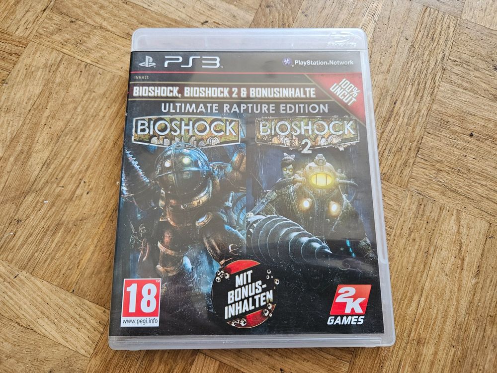 Bioshock 1 + 2 Ultimate Rapture Edition PS3 (Gebraucht) in ...