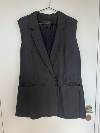 The Kooples Weste Schwarz Grösse 40 neuwertig
