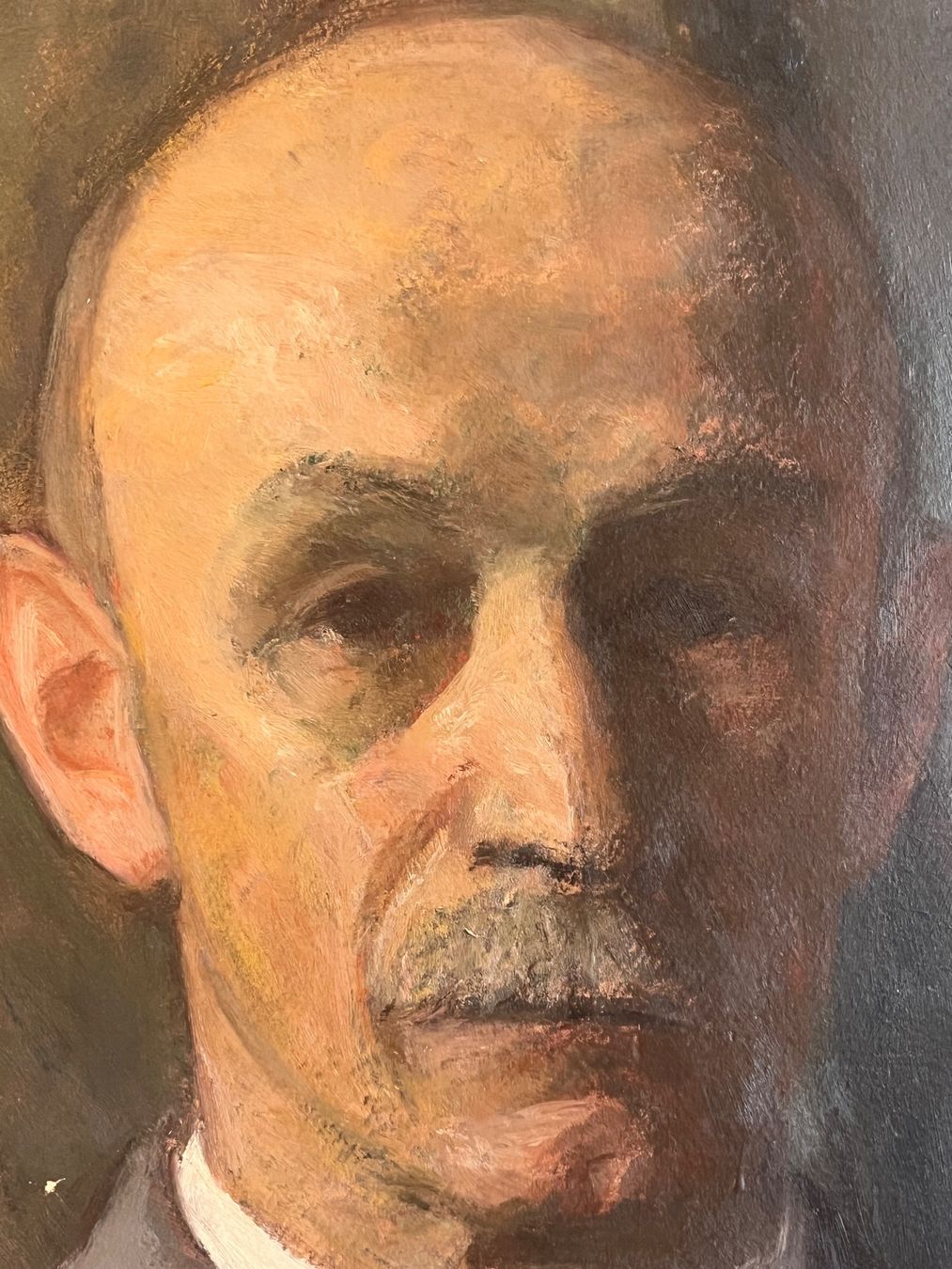 Dipinti: HERMANN MEYER  1878 - 1961 Selbstporträt – Usato da Basel venduto da PAUL_ART 2