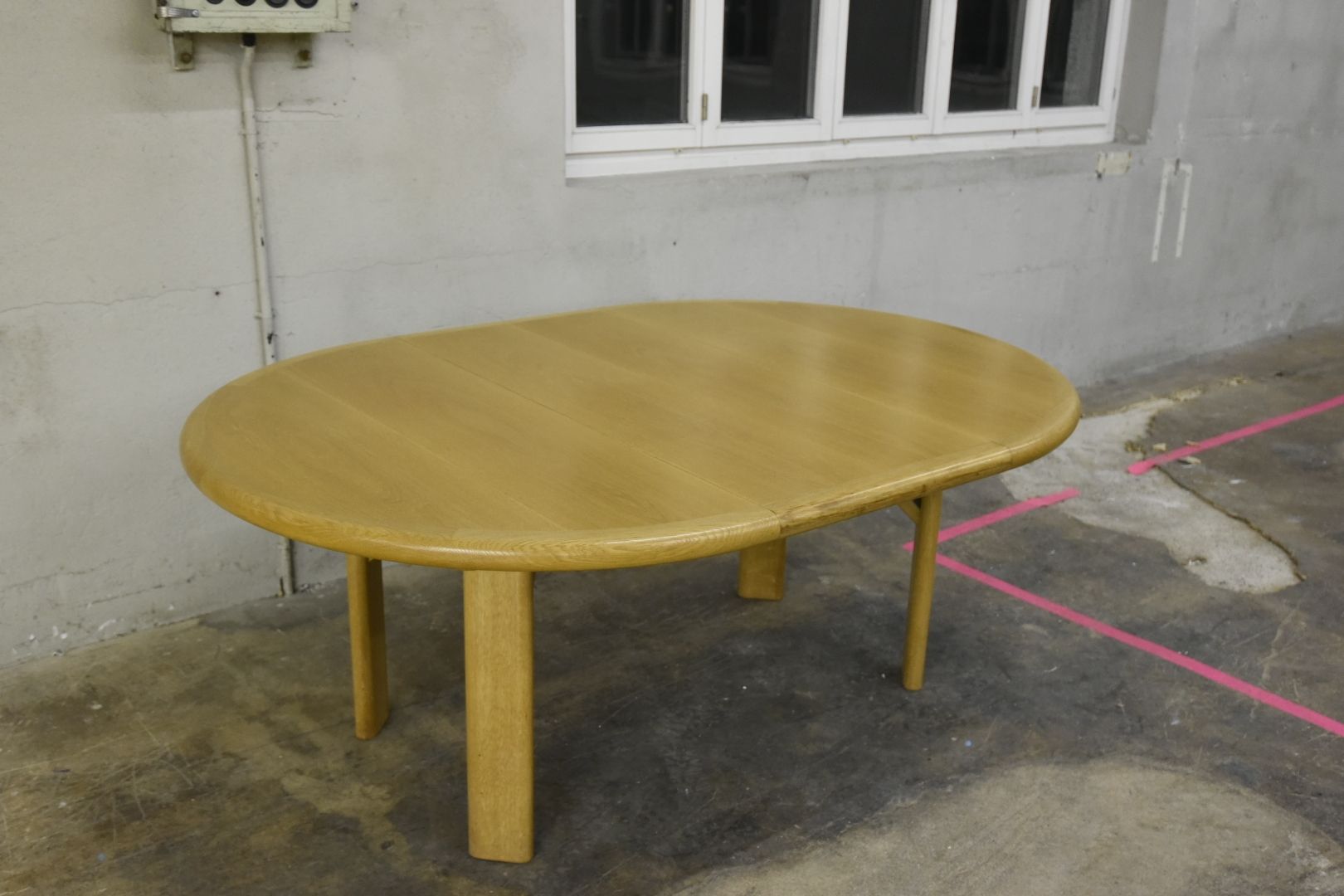 Tavoli: runder Vintage Tisch ausziehbar Eiche – Usato da Lichtensteig venduto da Usedinstorecom 4