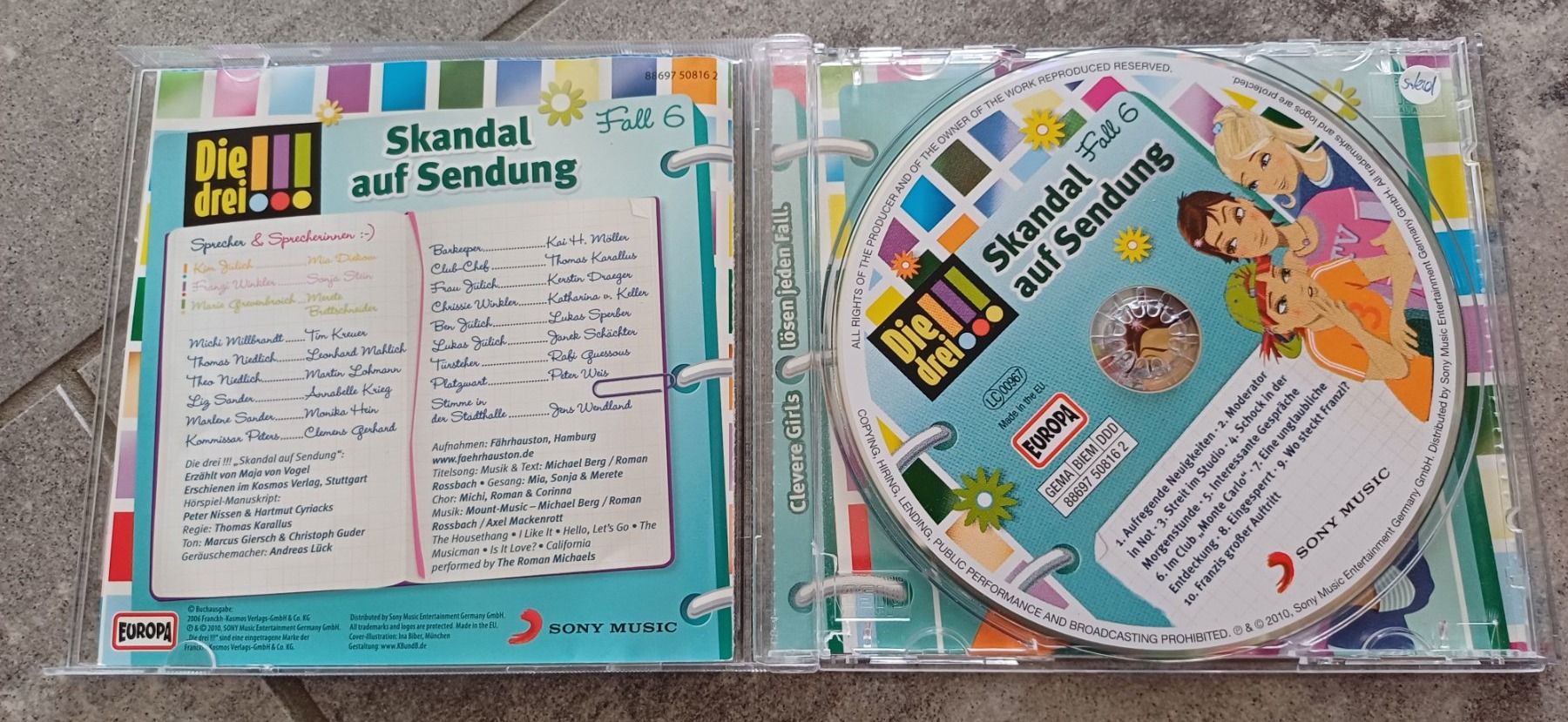 CD: CD 'Die drei !!!' - Skandal auf Sendung – Usato da Entlebuch venduto da Waldschratt65 2
