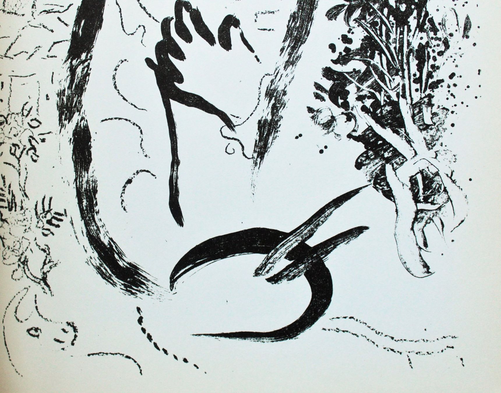 Grafica & Litografie: Marc Chagall - Vor einem Bild - Vintage Lithographie 1963 – Usato da Ponte Tresa venduto da 11GalleriaAlterEgo11 4
