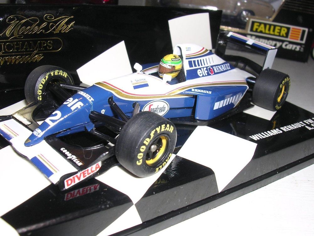 Minichamps 430 950005 Williams FW 16 Hill Presentation 1995 neuf en