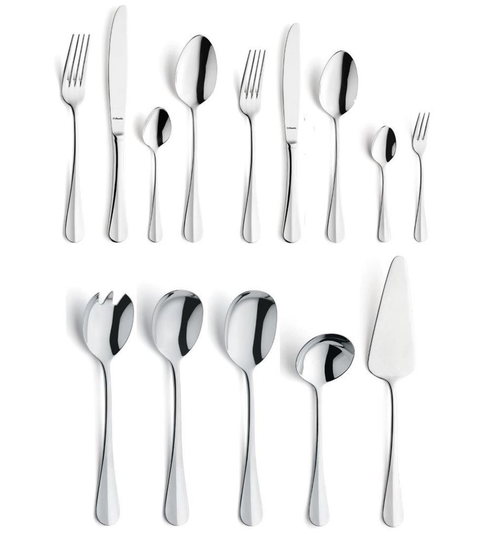 Set di posate: Besteckset 60-tlg. - Besteck Baguette – Nuovo e nell'imballaggio originale da Wettingen venduto da kochshop 3