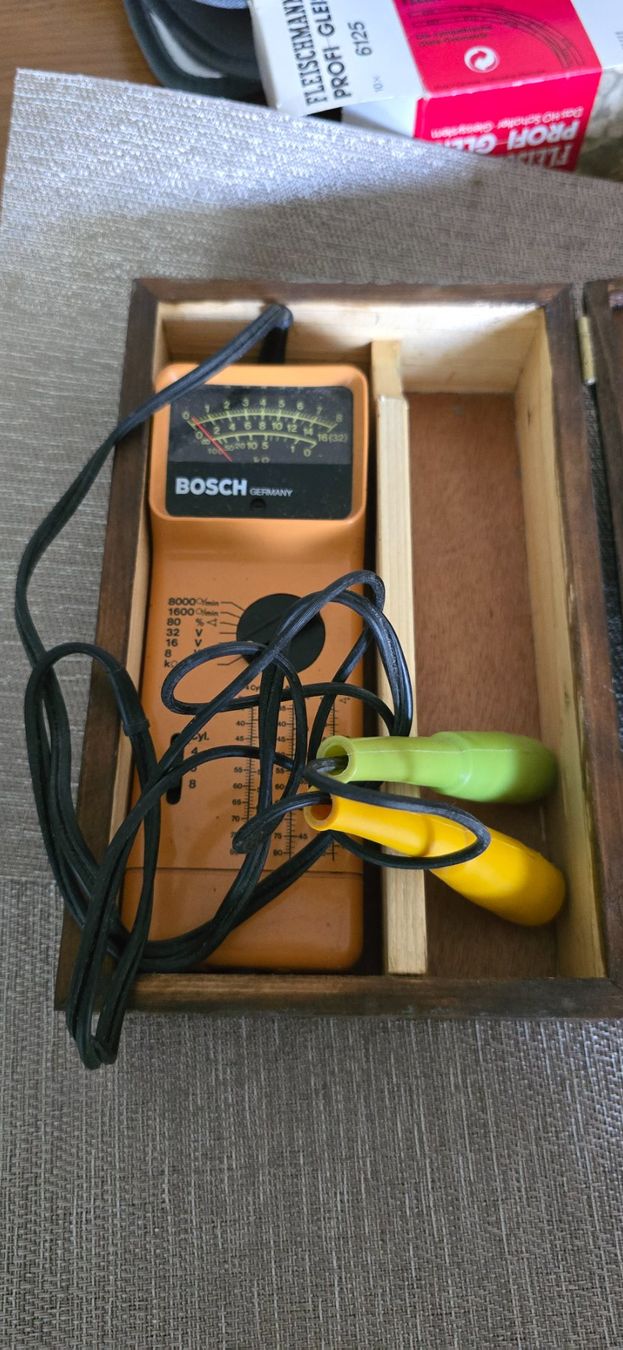 Bosch Misurare: Vintage Bosch Engine Tester RPM Dwell Volt Ohm – Usato da Horw venduto da pil07 1