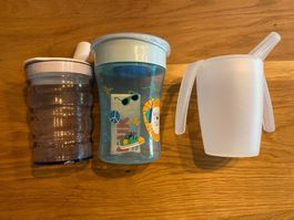 Nuk / Ornamin Lerntrinkbecher für Babys oder Senioren