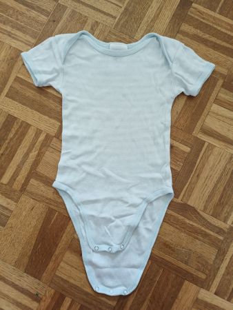 Tchibo Kinder Body Gr 86/92 gestreift Blau/Weiss