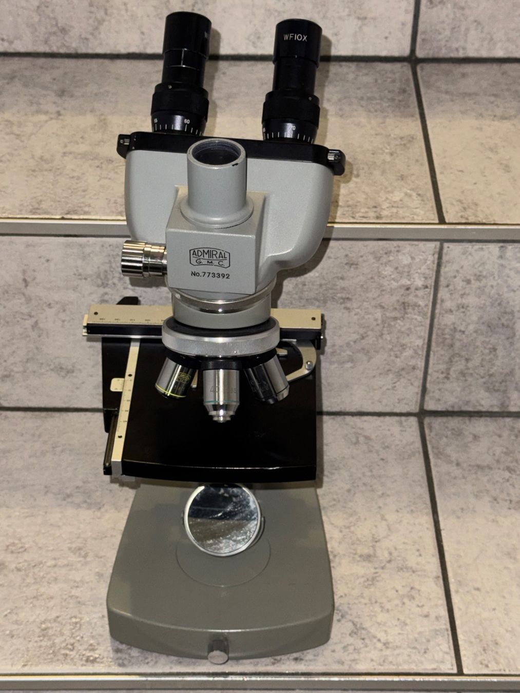 Microscopes: Admiral Mikroskop – D'occasion à Kaiseraugst par Drasa