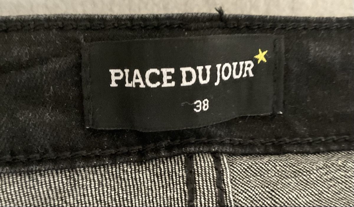Jeans: Place du Jour jeans noir stretch – Nuovo (secondo la descrizione) da Corseaux venduto da Mililaforet75 3