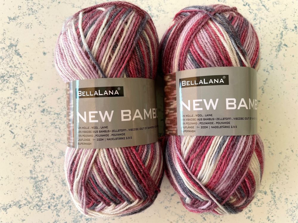 2x 50g Sockenwolle mit Bambus Kaufen auf Ricardo