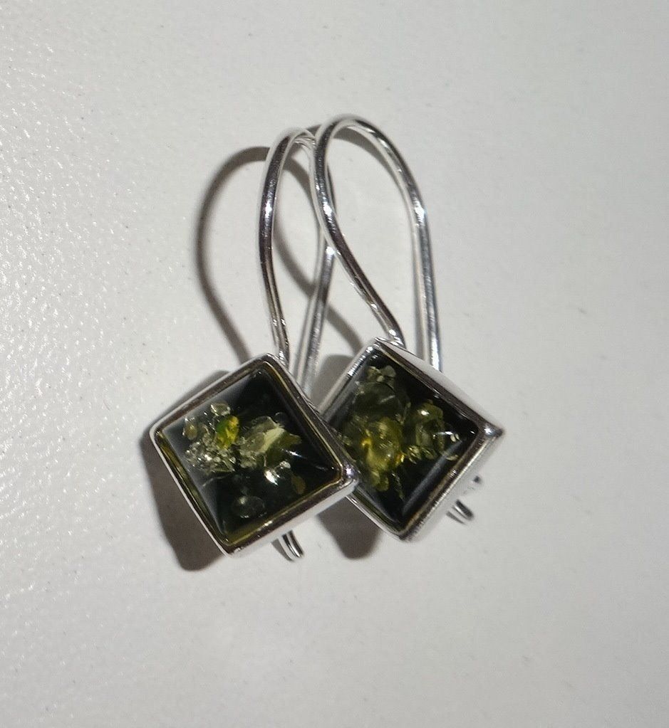 Ohrringe & -stecker: Bernstein Ohrringe 925 Silber – Neu (gemäss Beschreibung) aus Visp von steinschmuckwelt 1