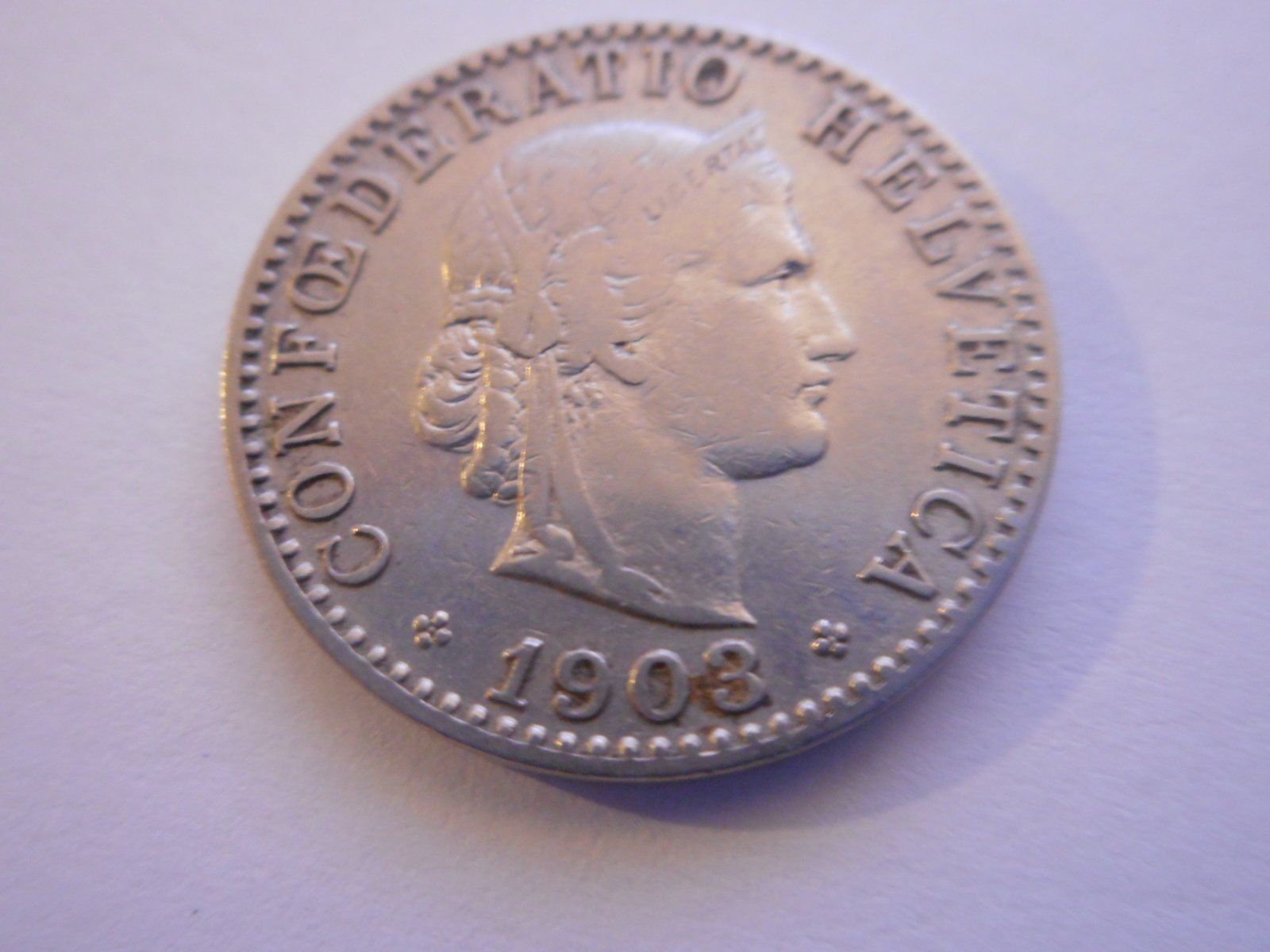 Tutti le monete: 20 Rp. 1903 uralt – Usato da Kriegstetten venduto da pizlad2010 1