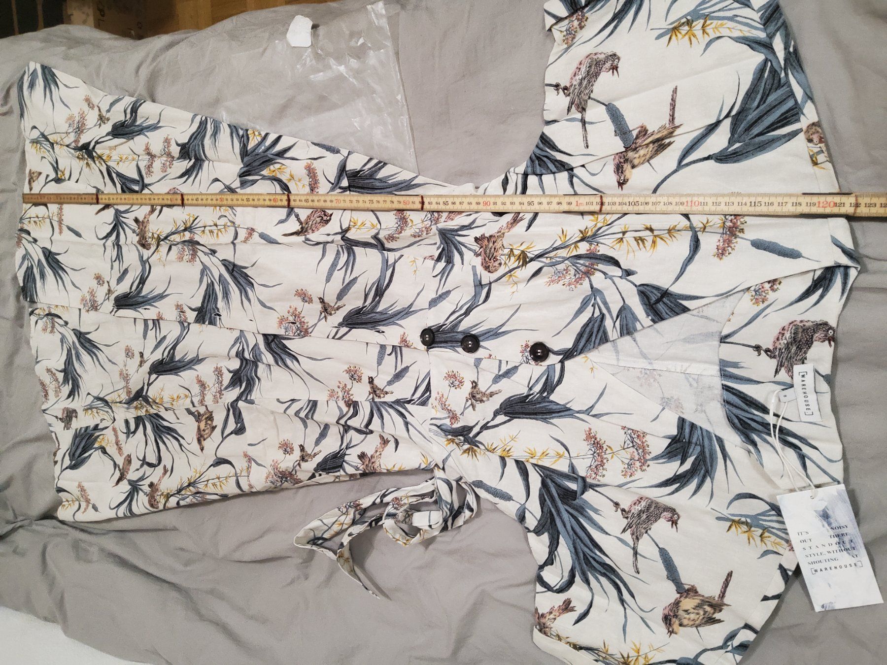 Vestiti: Robe d'été chic, imprimé oiseaux (NEW) – Nuovo e nell'imballaggio originale da Geneve venduto da Vladko1612 3