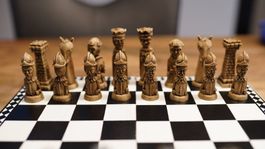 Inca Mayan Chess Set