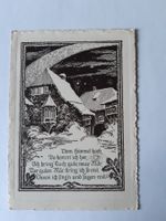 Alte Weihnachtskarte, um 1920, Top Zustand, Rarität!