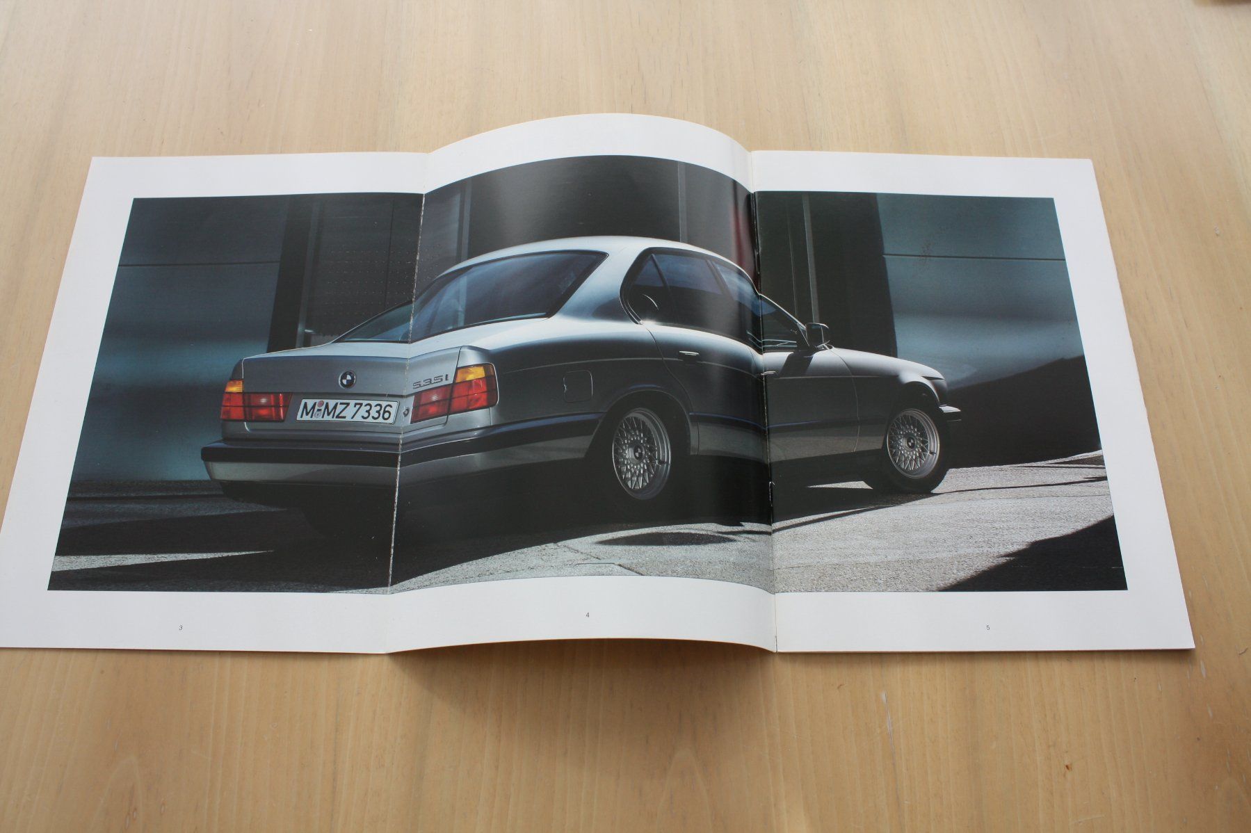 BMW Documenti: BMW 5er-Reihe E34 Prospekt 1990 – Usato da Wikon venduto da erwin400 1