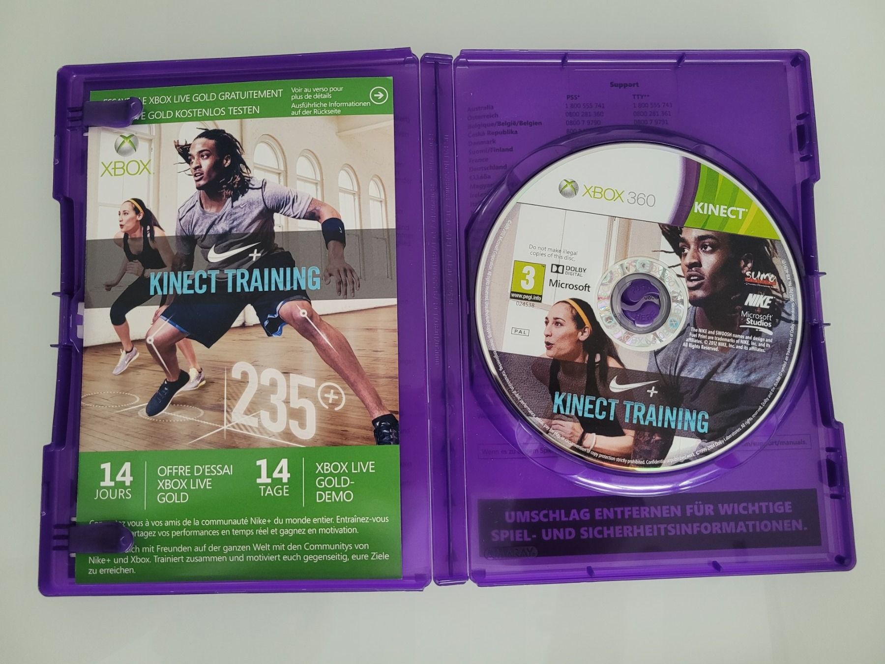 Spiele: Kinect Training, KINECT (XBox 360) – Gebraucht aus Uezwil von -Retrogames- 1